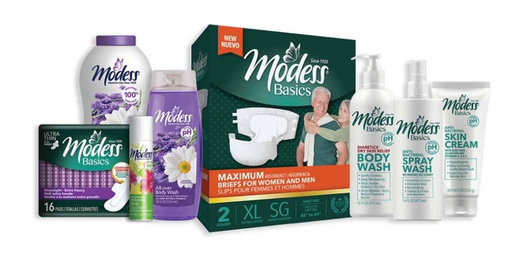 MKJ Brands LLC Re-launches Modess® Feminine Hygiene Products in Conjunction With My Sales LLC
